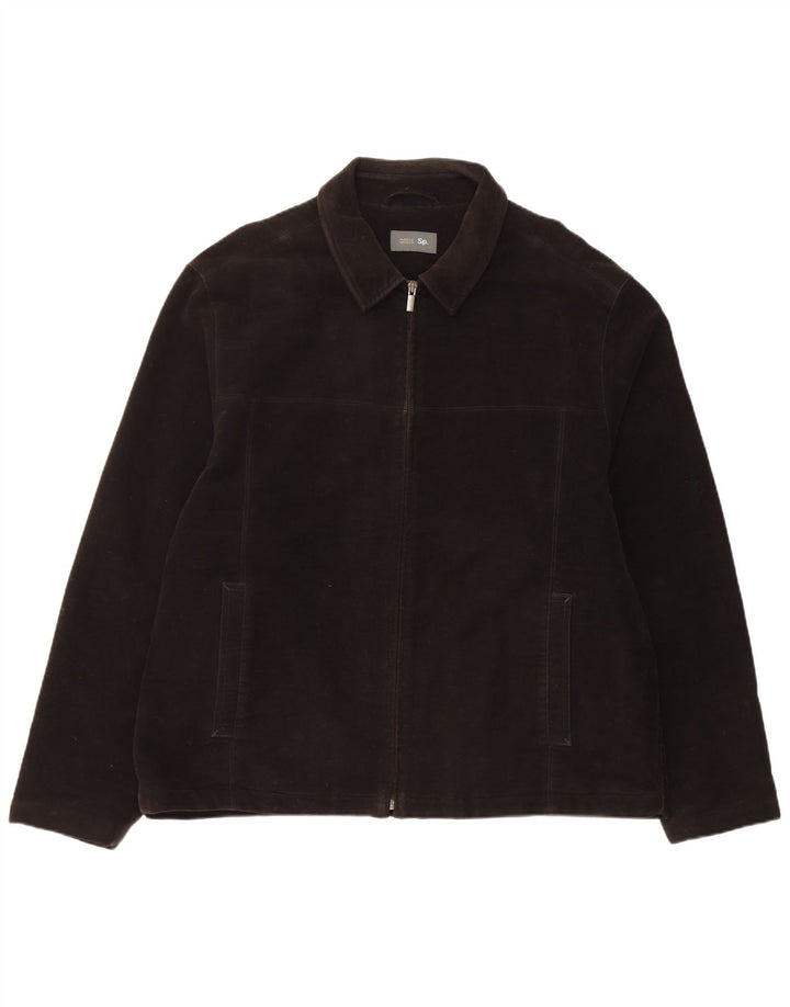 Geacă Bomber pentru bărbați Marks & Spencer UK 40, mare, negru, bumbac