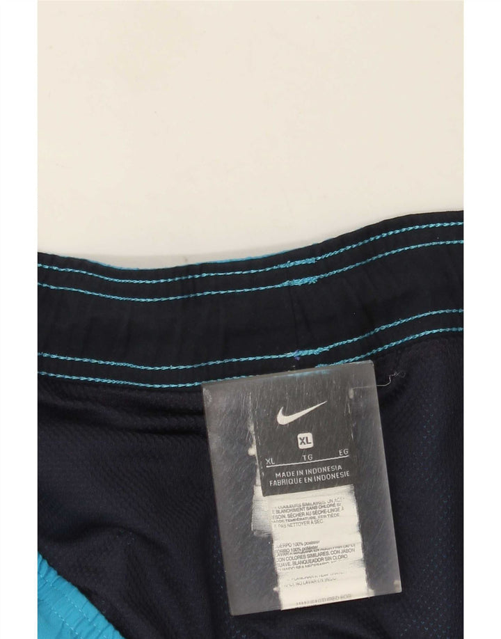 Pantaloni scurți de înot Nike pentru bărbați XL poliester albastru