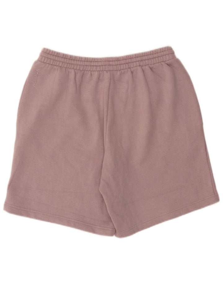 Pantaloni scurți sport grafic Adidas pentru bărbați, bumbac roz mediu