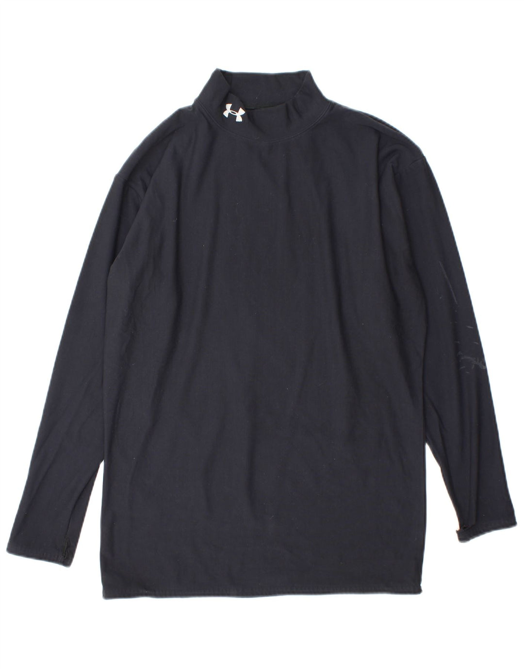Top pentru bărbați Under Armour cu mânecă lungă mare, nailon bleumarin