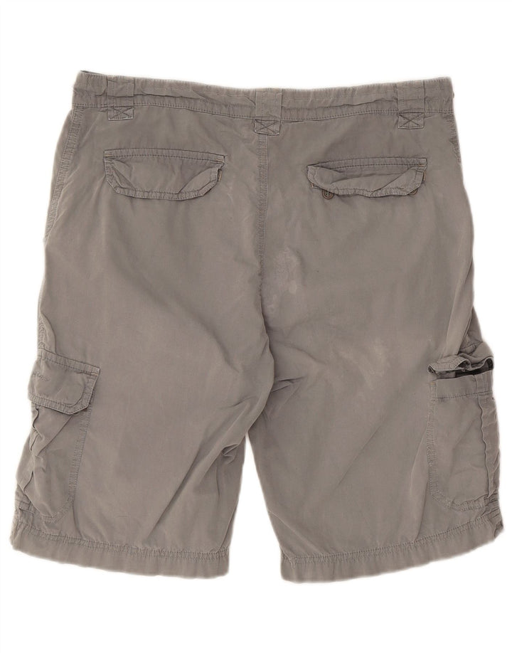 Pantaloni scurți cargo pentru bărbați CHAMPION Medium W32 bumbac gri