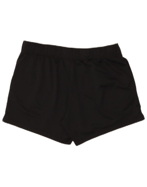 Pantaloni scurți sport Nike Dri Fit pentru femei UK 14, mari, negru, poliester