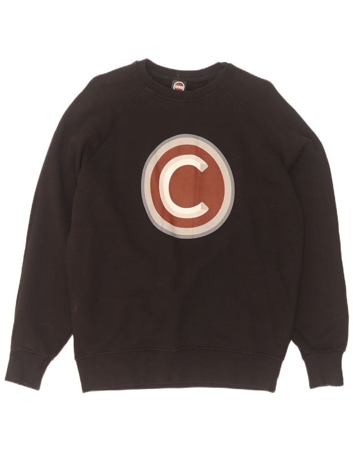 Colmar Hanorac Grafic Pulover Mare Bumbac Negru