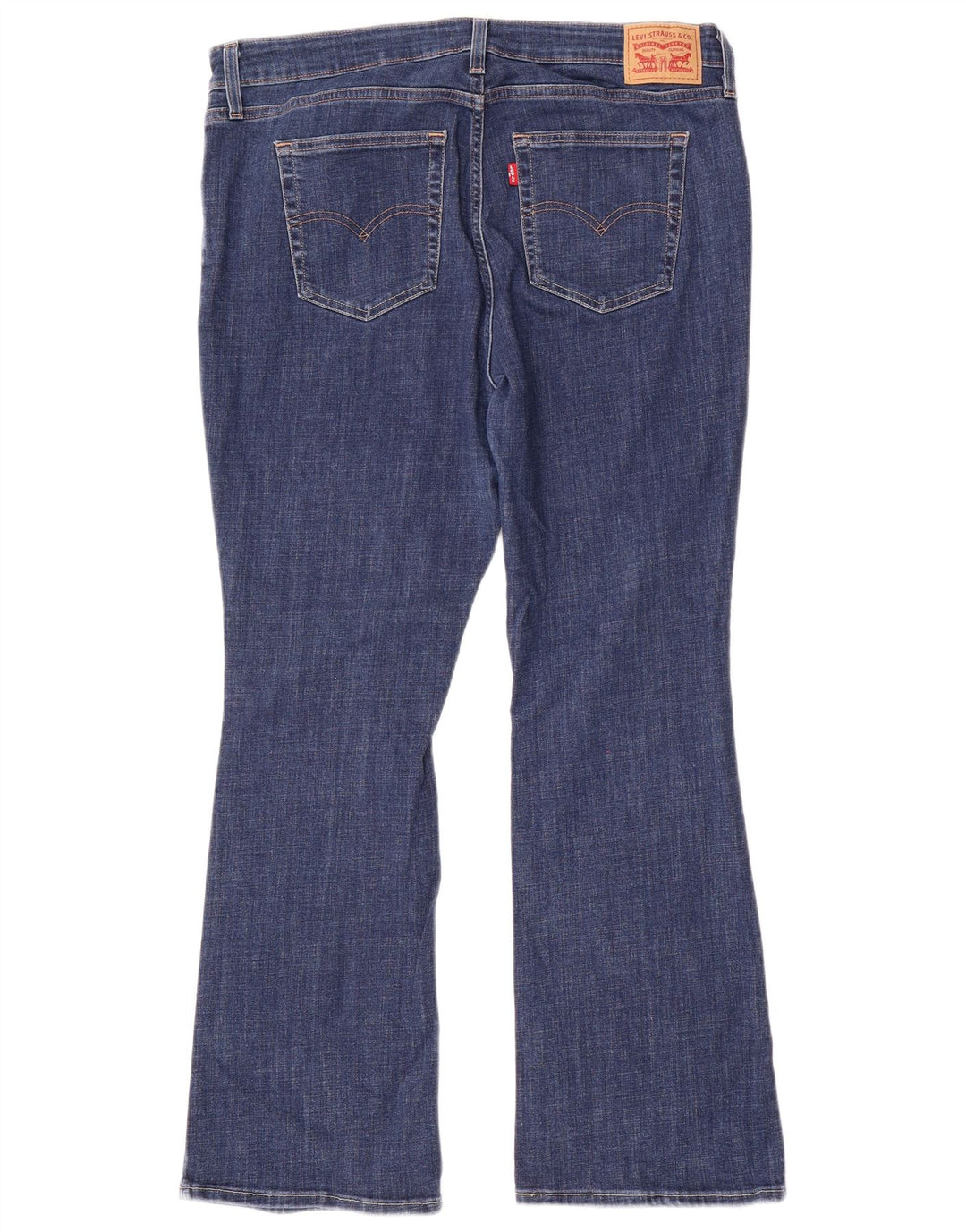 Blugi Levi's pentru femei 725, cu talie înaltă, W34 L30, bumbac bleumarin