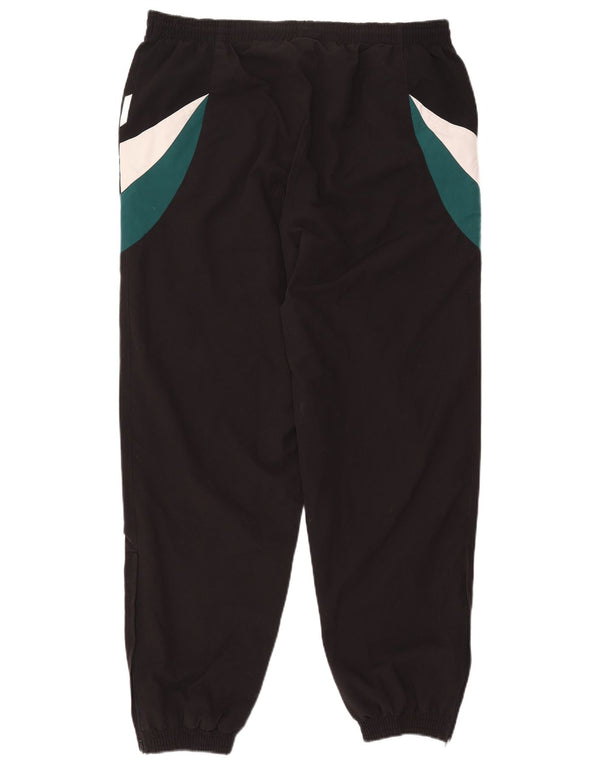 Pantaloni de trening cu grafică Adidas pentru bărbați Pantaloni de jogging UK 42/44 Large Black