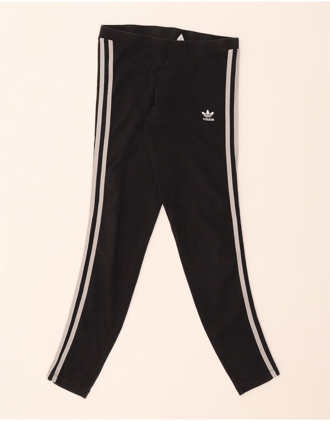 Leggings pentru femei Adidas UK 8 Small Black Bumbac
