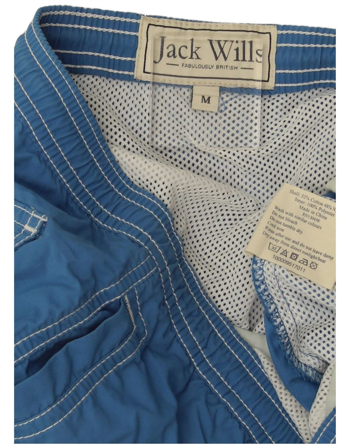 Pantaloni scurți de înot Jack Wills pentru bărbați, bumbac albastru mediu