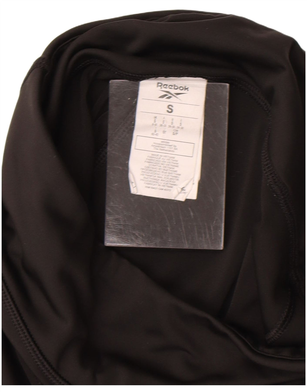 Leggings pentru femei Reebok UK 8 Small, negru, poliester