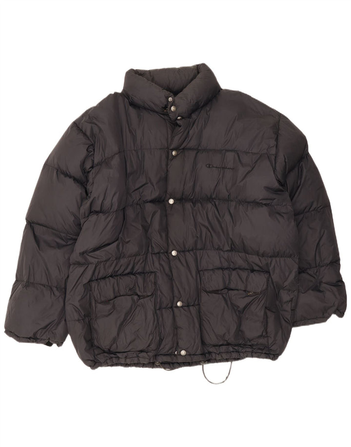 Jachetă căptușită pentru bărbați Champion UK 44 2XL Negru