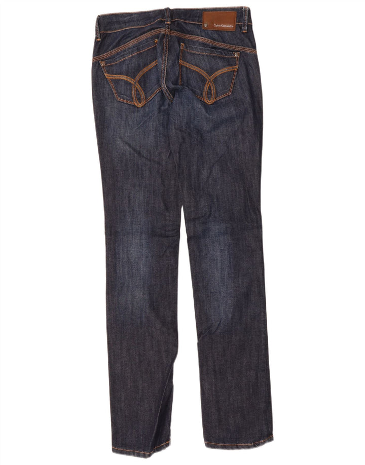 Blugi slim pentru femei Calvin Klein W30 L33 bleumarin