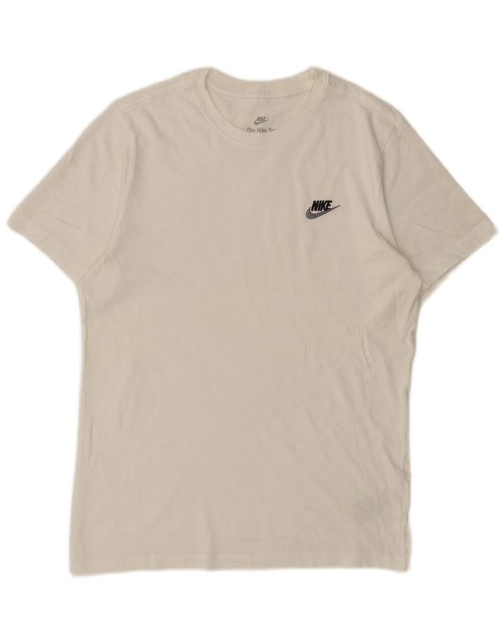 Tricou pentru bărbați Nike Top mic, alb, bumbac