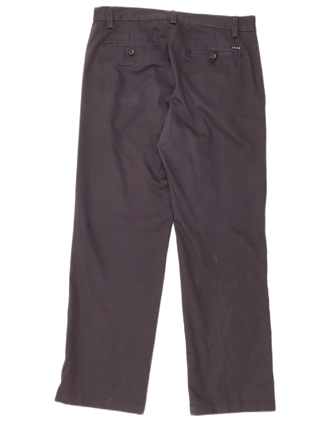 Pantaloni chino pentru bărbați IZOD Slim Fit L30 L30 Bumbac bleumarin