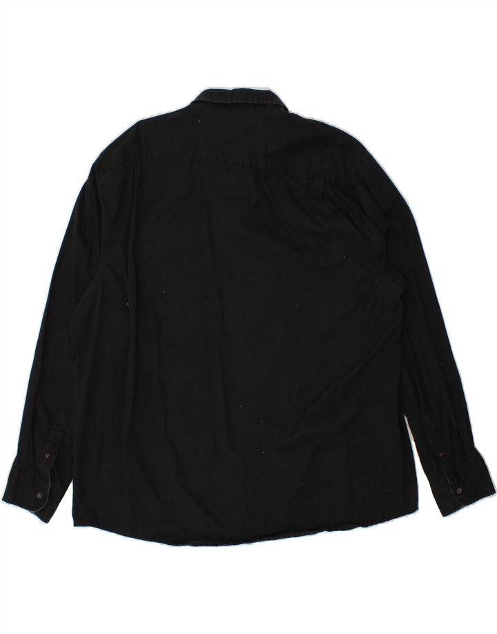 Cămașă pentru bărbați WRANGLER 2XL bumbac negru