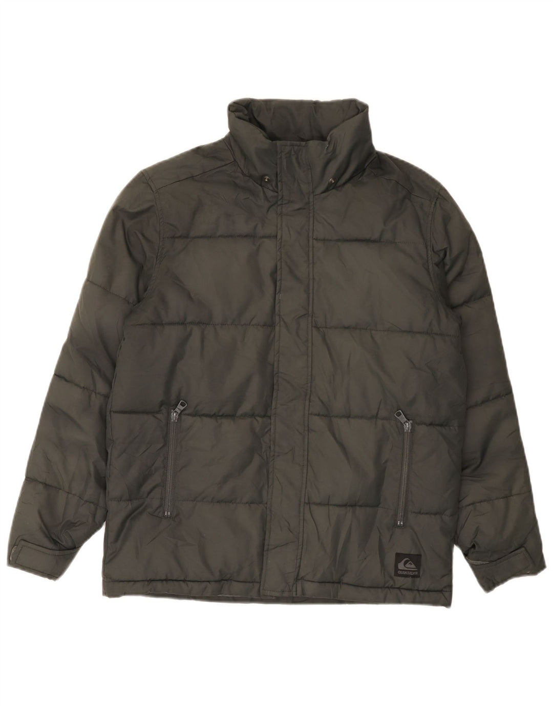 Jachetă căptușită Quiksilver băieți 13-14 ani poliester gri
