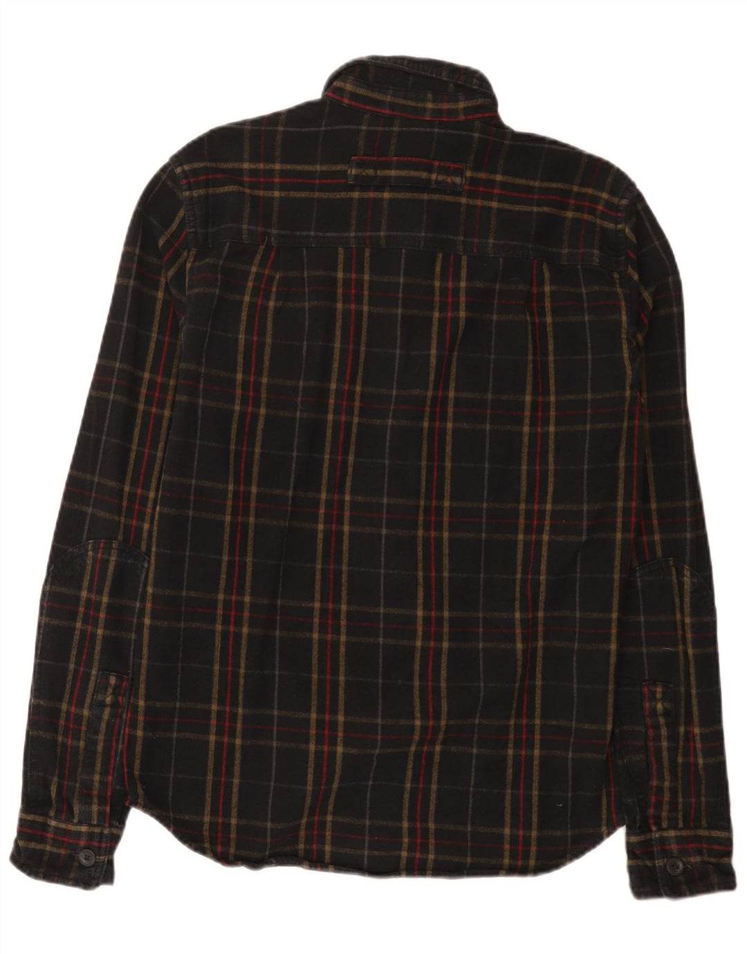 Cămașă de flanel pentru bărbați Superdry Classic Fit, carouri medii multicolore