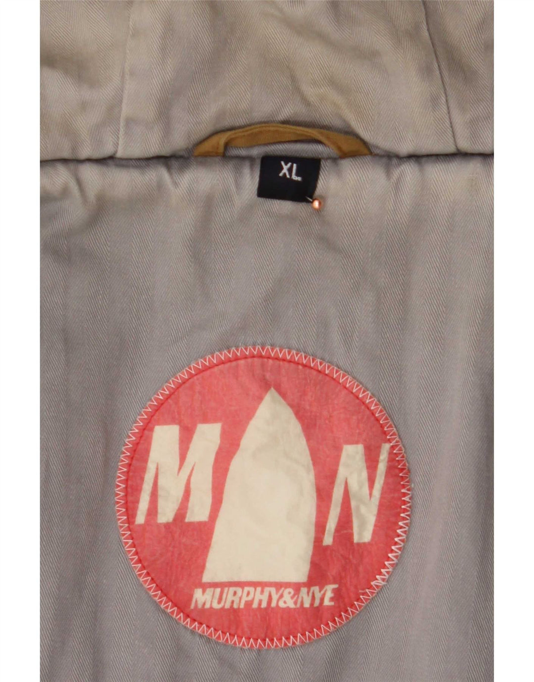 Jachetă căptușită cu glugă pentru bărbați Murphy & Nye UK 42 XL Bej