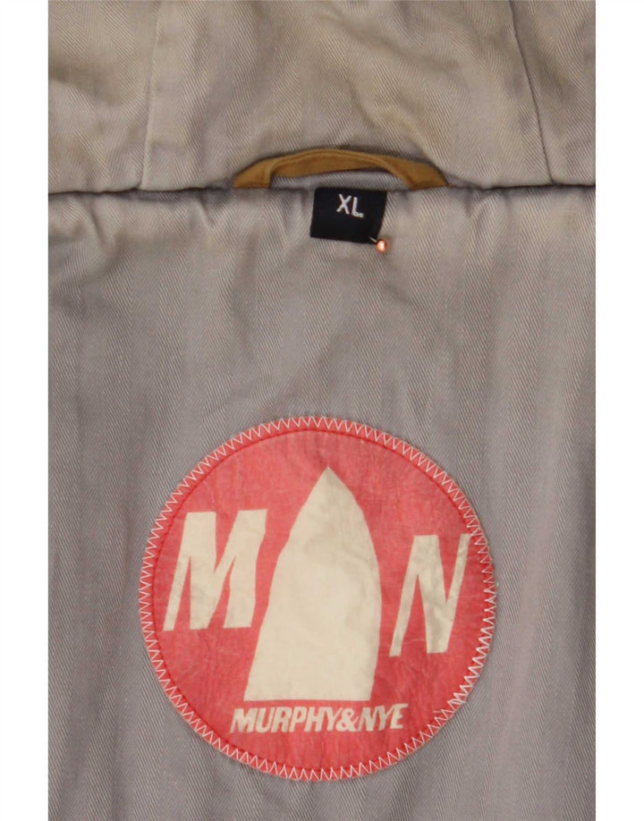 Jachetă căptușită cu glugă pentru bărbați Murphy & Nye UK 42 XL Bej