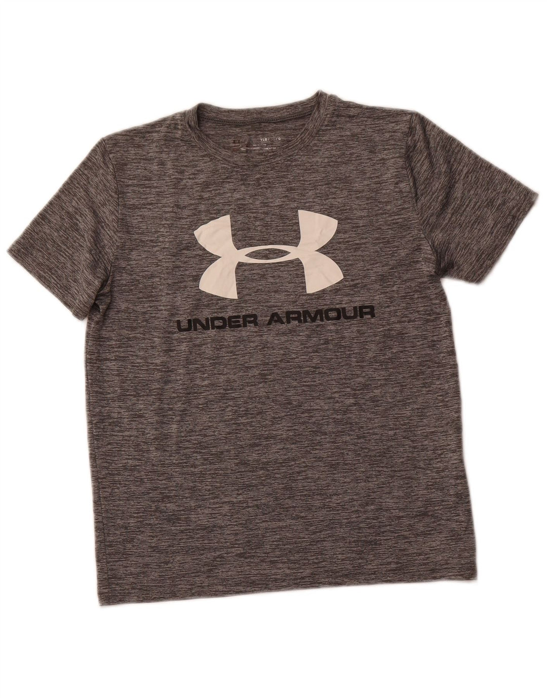 UNDER ARMOUR Băieți Heat Gear Tricou grafic Top 11-12 ani mare gri