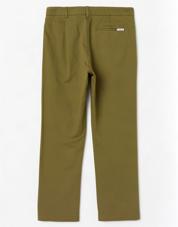 Marks & Spencer Pantaloni tăiați drept pentru femei UK 12 Medium W30 L25 Kaki