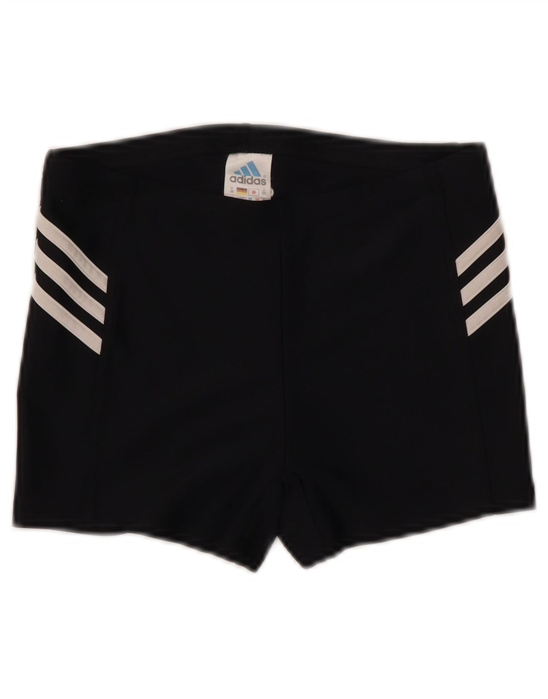 Pantaloni scurti sport ADIDAS pentru femei UK 12 Poliester mediu negru