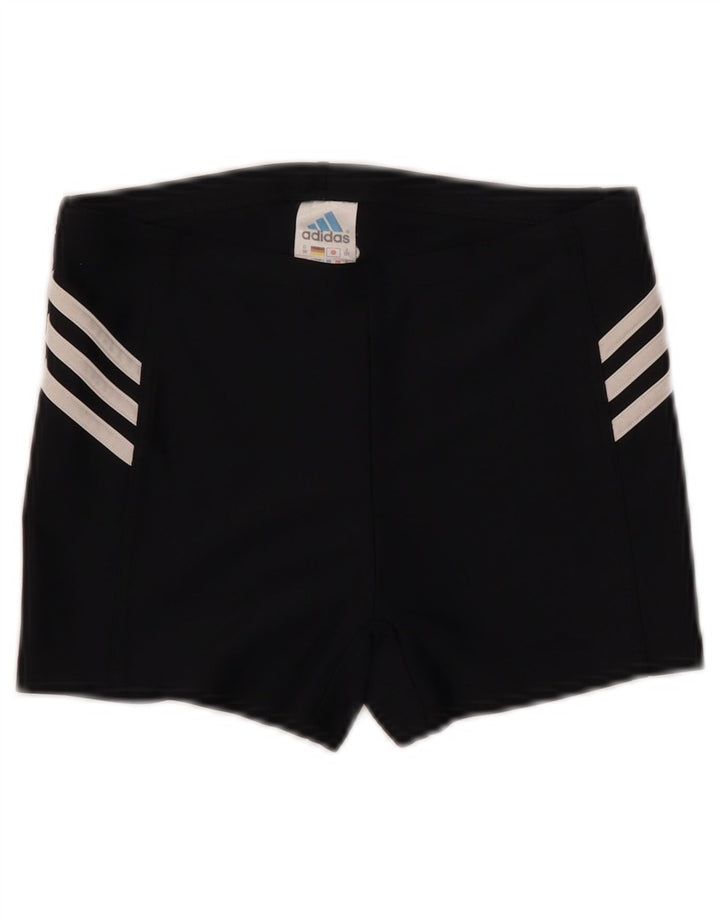 Pantaloni scurti sport ADIDAS pentru femei UK 12 Poliester mediu negru