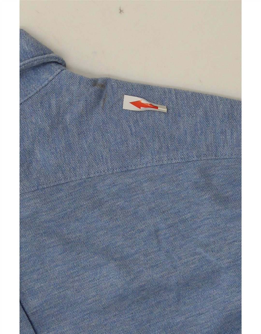Cămașă din plasă pentru bărbați Ralph Lauren, bumbac albastru mic