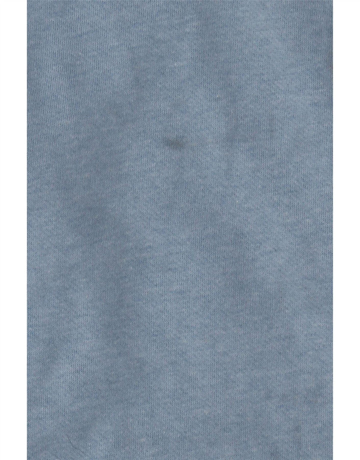 LYLE & SCOTT Pulover cu glugă cu fermoar pentru băieți 12-13 ani, bumbac albastru