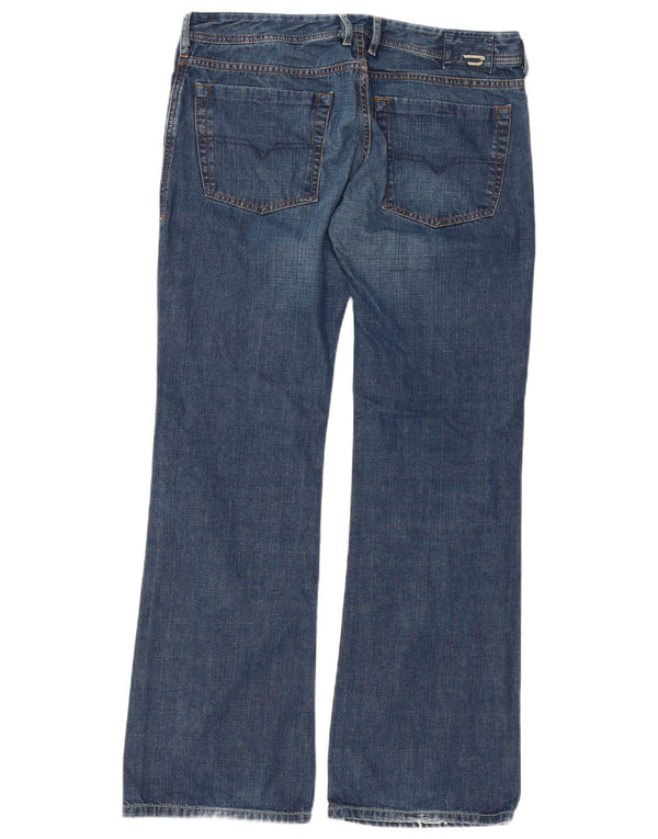 Jeans Bootcut pentru bărbați Diesel W34 L32 Bumbac albastru