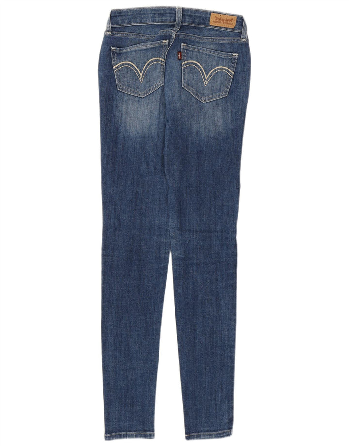 LEVI'S Womens Legging Skinny Jeans W24 L29 Blue