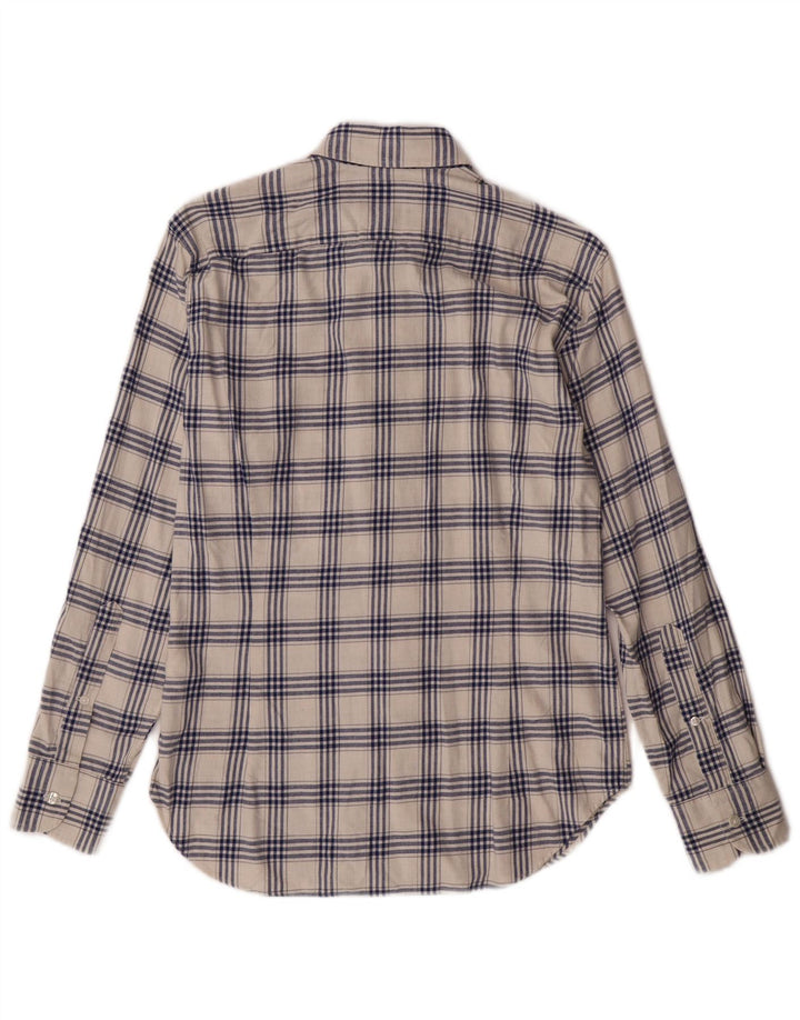 Cămașă de flanel pentru bărbați BONOBOS, din bumbac cu carouri albe mici