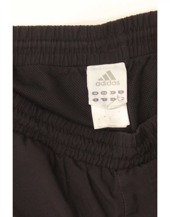 Pantaloni de trening Adidas pentru bărbați, poliester mediu negru