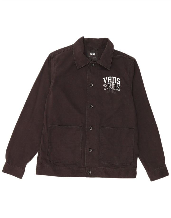 Jachetă Vans Graphic Denim pentru bărbați UK 36 Small Black Bumbac