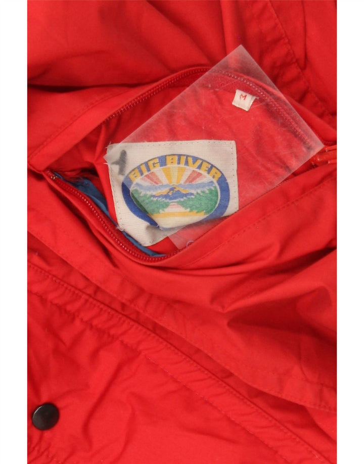 Jachetă căptușită reversibilă VINTAGE pentru bărbați, 38, roșu mediu