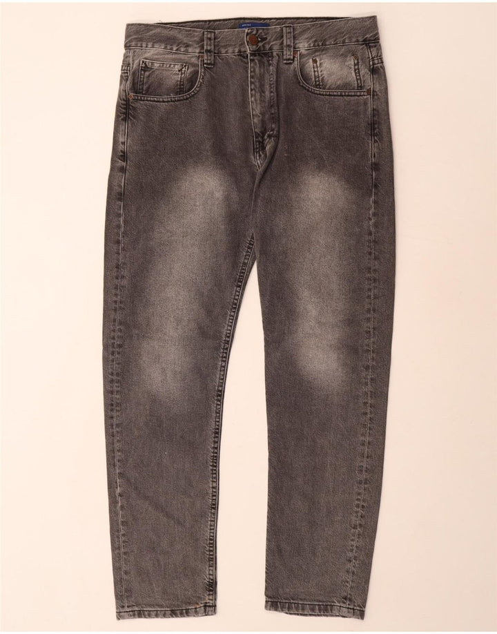 Blugi slim pentru bărbați ZARA EU 40 Medium W31 L29 Bumbac gri