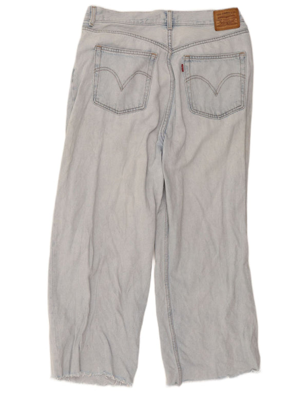 Blugi largi, cu talie înaltă, Levi's, pentru femei, L32 L25, bumbac albastru