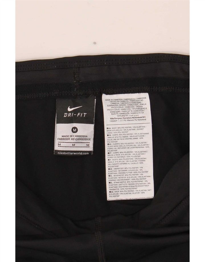 Leggings pentru femei Nike UK 14 Medium Black Poliester Sports