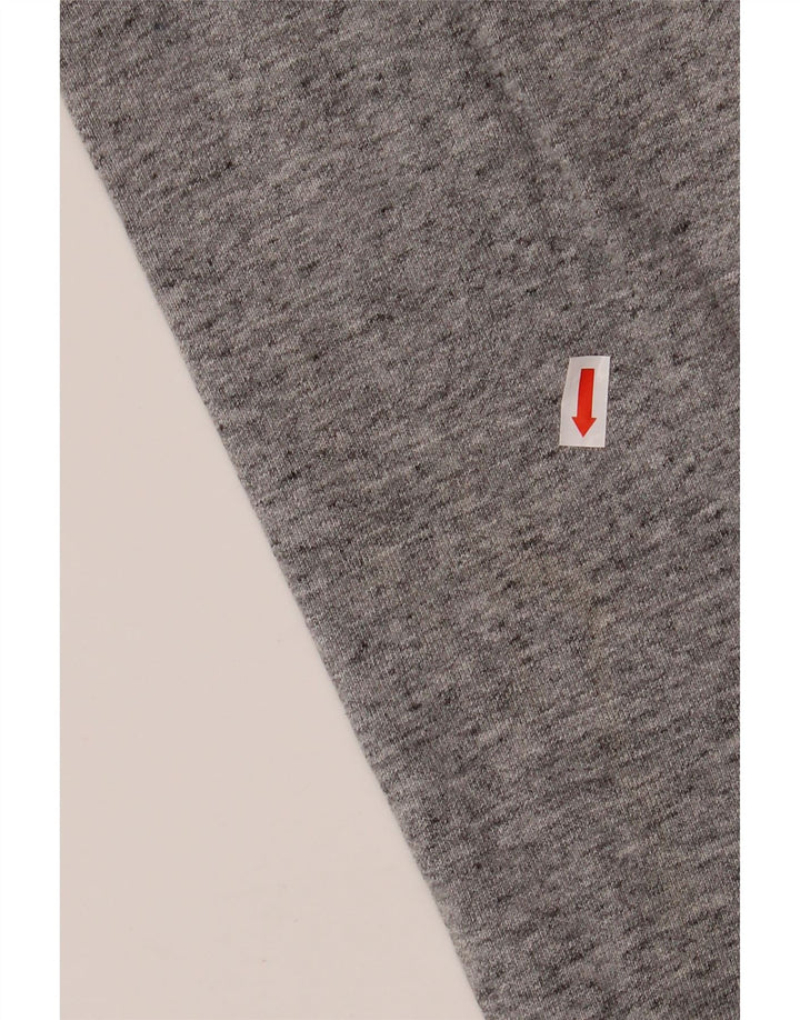 Pulover cu grafic pentru bărbați CHAMPION Pulover mic, gri, bumbac cu pete