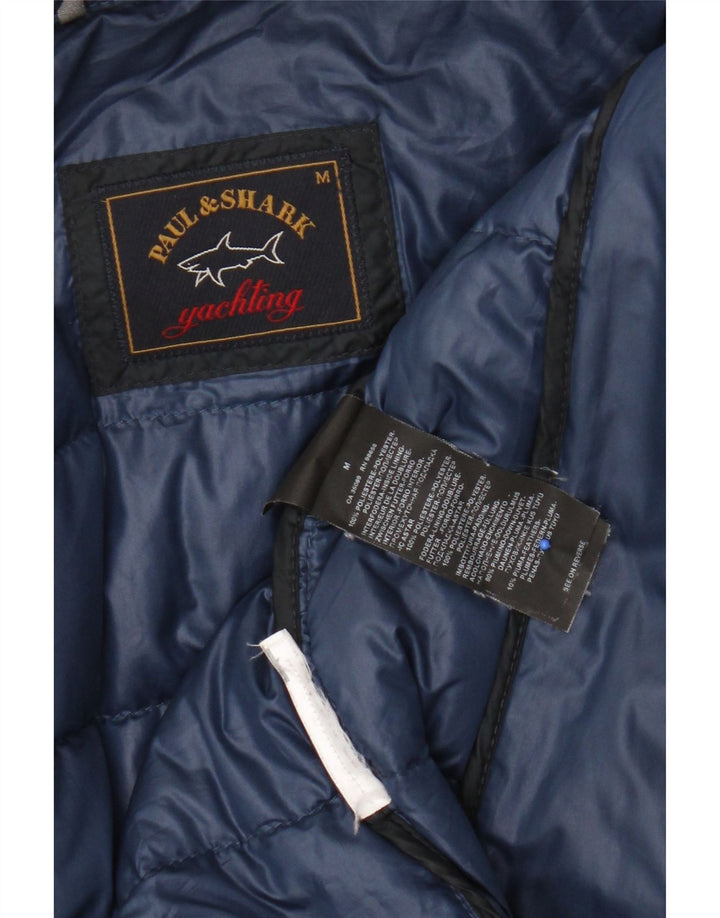 Jachetă căptușită pentru bărbați Paul & Shark UK 38 Medium Bleumarin Poliester