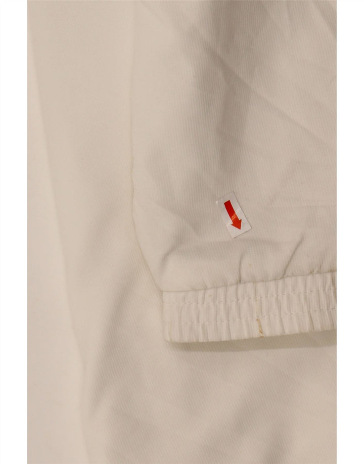 Jachetă de trening pentru bărbați ADIDAS Clima 365, albă, de culoare mică