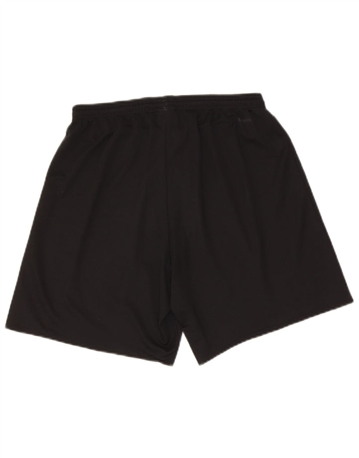 Pantaloni scurți sport pentru bărbați Adidas Climalite, poliester mediu negru