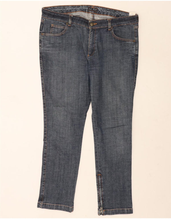 Armani Pantaloni Casual Bărbați L33 L30 Bumbac Albastru