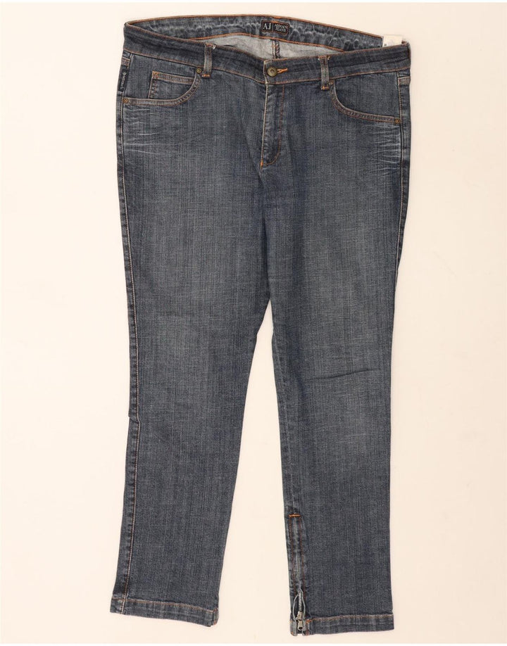 Armani Pantaloni Casual Bărbați L33 L30 Bumbac Albastru