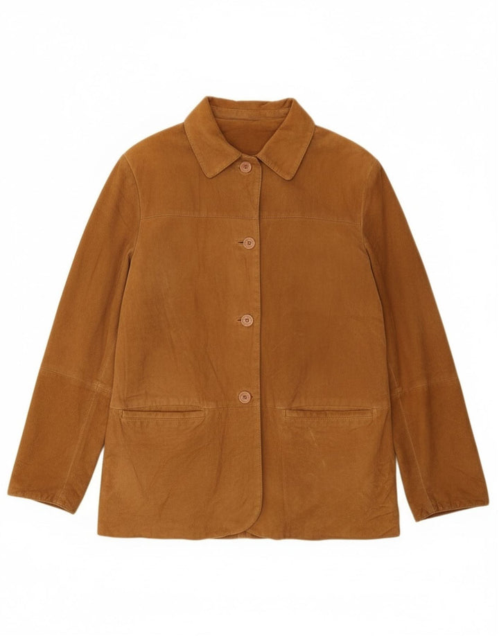 Jacheta de piele intoarsa pentru femei Conbipel IT 44 Bej Mediu