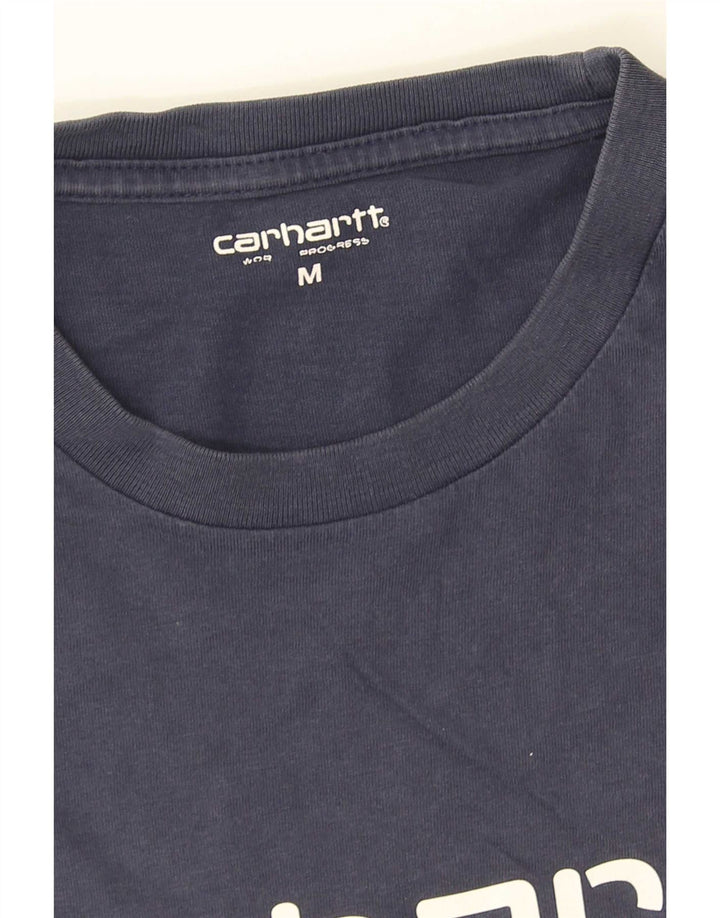 Tricou grafic pentru bărbați Carhartt Top Mediu Bleumarin