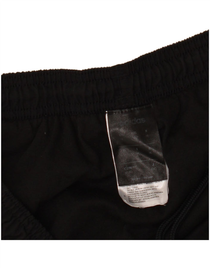Pantaloni de trening Adidas pentru bărbați Joggeri poliester mediu negru