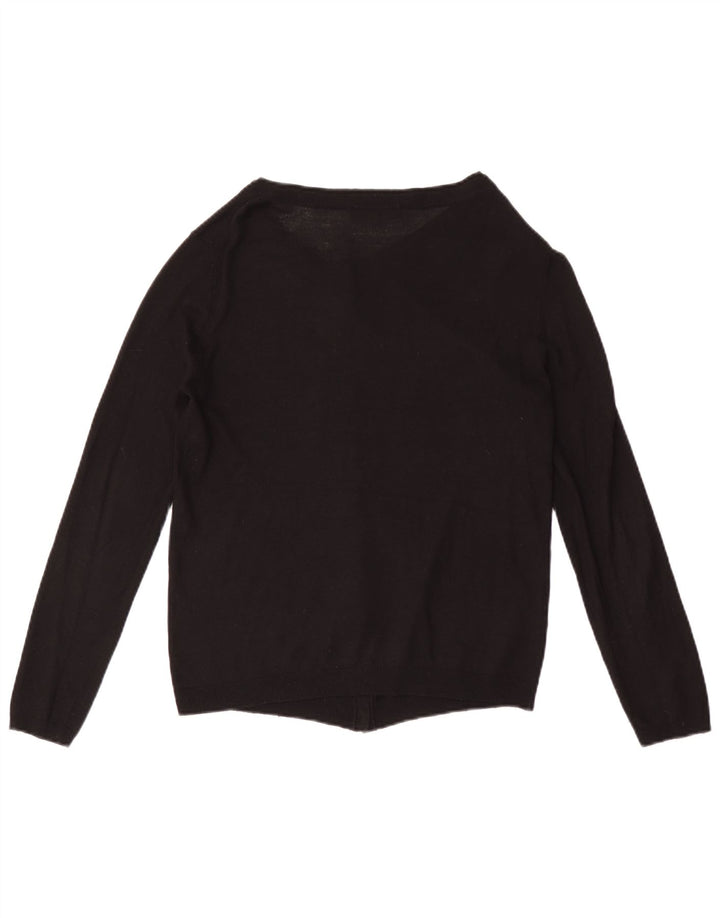 Pulover cardigan pentru femei Zara UK 12 Medium Negru