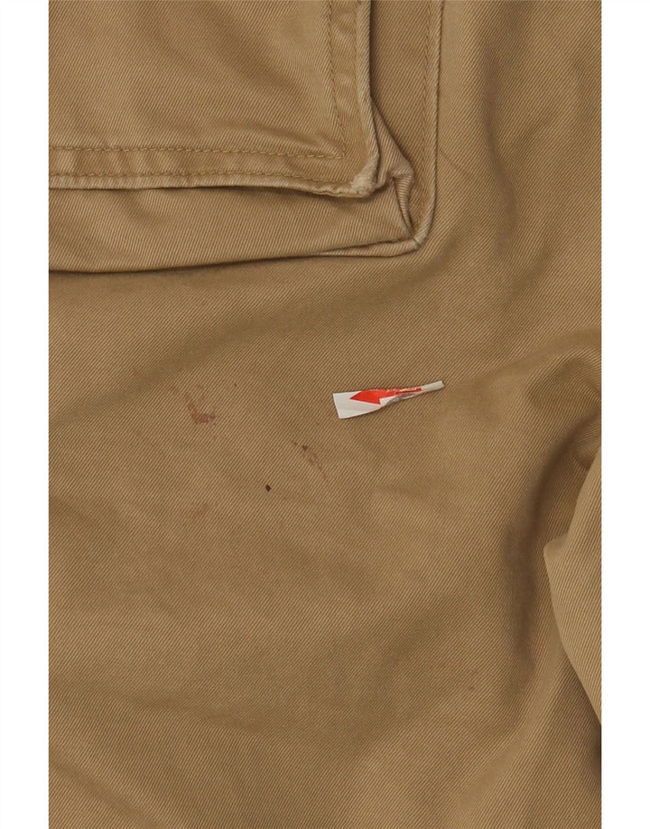 Pantaloni scurti cargo grafic pentru bărbați Replay W31, bumbac mediu bej