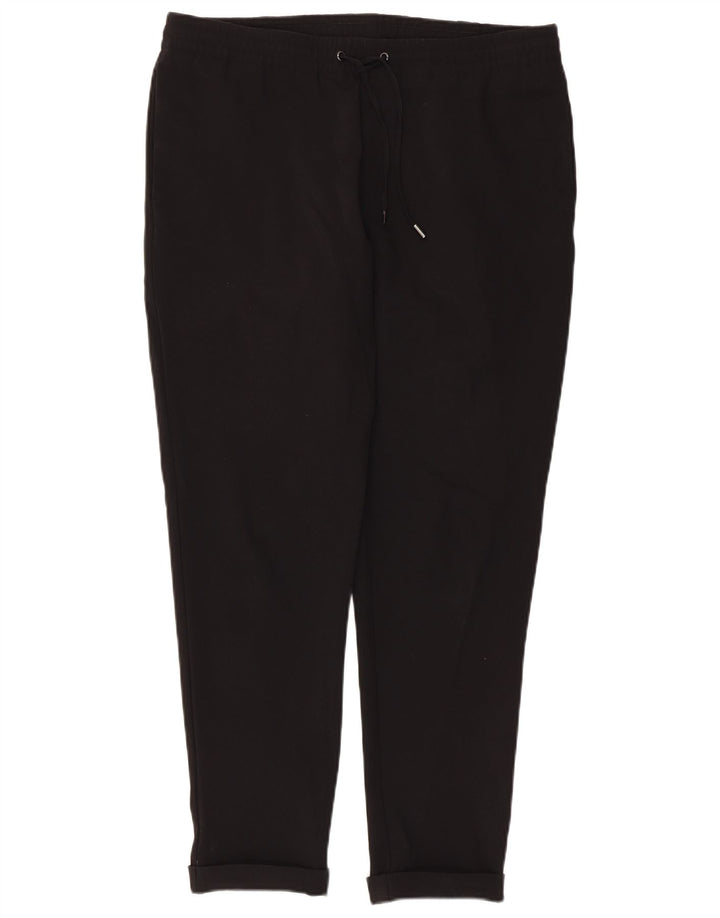 Pantaloni casual slim pentru femei Zara Mediu L32 L26 Negri