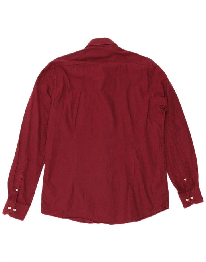 Cămașă pentru bărbați Barbour Tailored Fit Bumbac burgundy mare