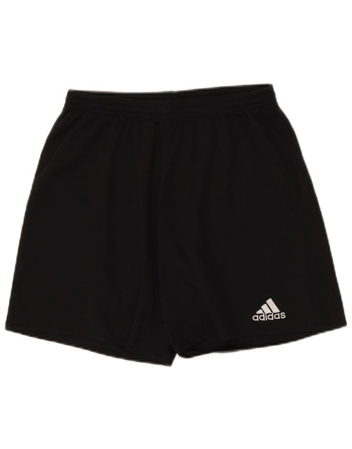 Pantaloni scurți sport pentru bărbați Adidas Climalite, poliester mediu negru